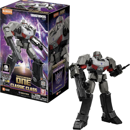 Figura Blokees Classic Class Transformers 12:Megatron Transformers One (Light-Up Eyes)
