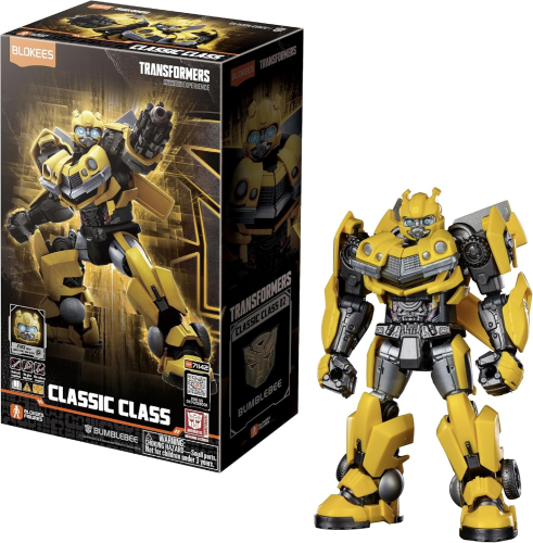 Figura Blokees Classic Class Transformers 02:Bumblebee Rise of the Beasts (Light-Up Eyes)