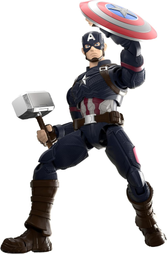 Figura Blokees Champion Class Marvel Infinity Saga:Capitão América