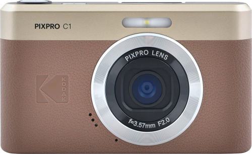 KODAK PIXPRO C1 DIGITAL CAMERA MOBILE SCREEN C1 BROWN
