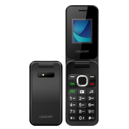 Logicom Fleep 460 Telemóvel Básico 4G 1.77"DS BT Negr