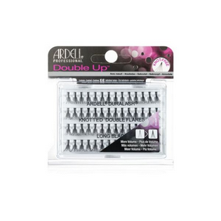 Ardell Double Up Pestanas Postiças Individuais com no Tamanho Long Black