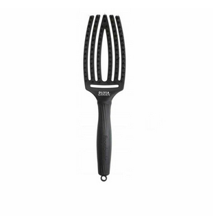 Olivia Garden Fingerbrush Full Black Medium