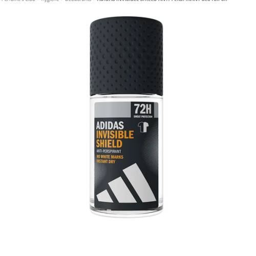 Adidas Invisible Shield Anti-Perspirant Desodorante Roll-On 50ml