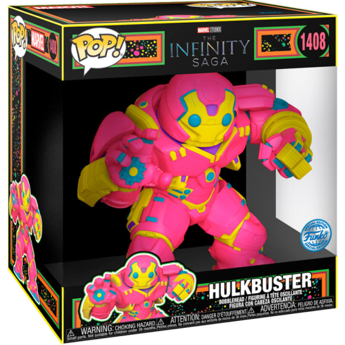 Figura Funko POP! Marvel:The Infinity Saga - Hulkbuster 1408 (Exclusive / Jumbo Sized)