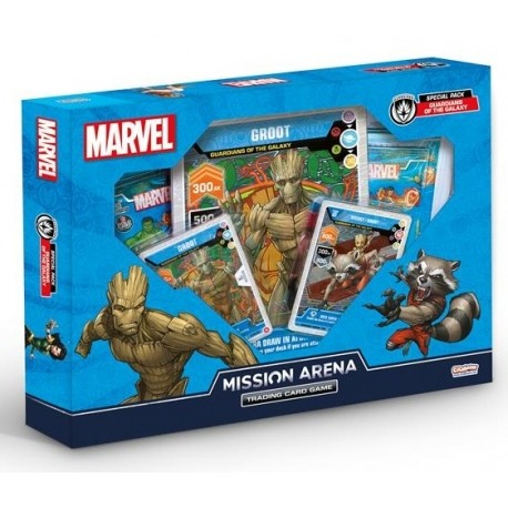 TCG Marvel Mission Arena Special Pack Guardians of the Galaxy - Groot &Rocket