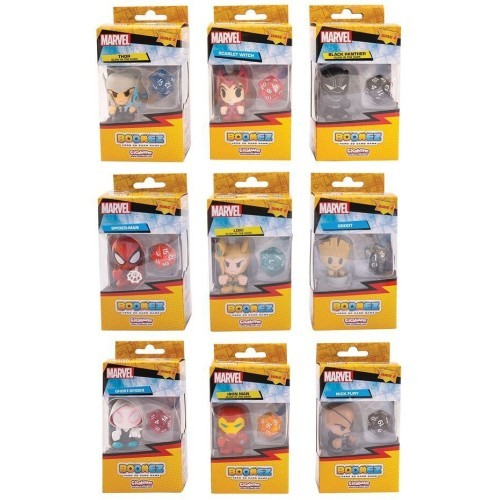Marvel Boomez Wave 4 - Blister Glow in the Dark (Sortido)