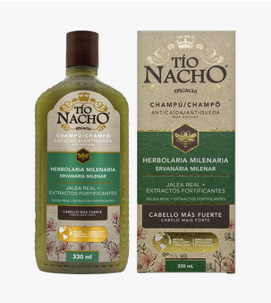 Tío Nacho Champú Herbolaria Milenaria 330ml