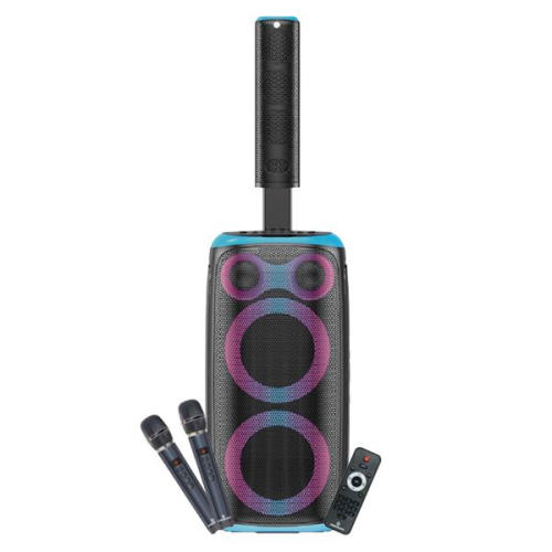 Coolsound Blast Pump 2.1 Coluna Karaoke - 2x 6.5"- 80W RMS - 5 Tweeters - Iluminação RGB