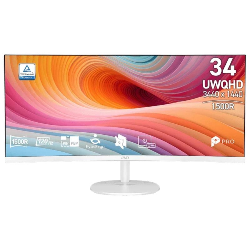 MSI PRO MP341CQW E12 34INCH VA Curve 120Hz 4ms HDMI DP MONITOR