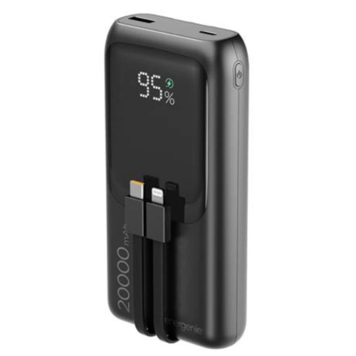 Gembird Powerbank con cables 20W 20000 mAh