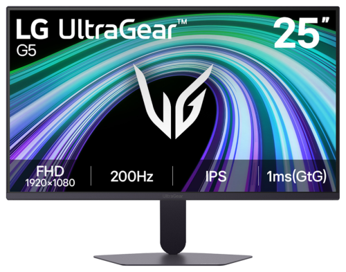 MONITOR LG IPS 25"(24.4") 16:9 FHD 200HZ 1MS HDMI DP 25G523B-B