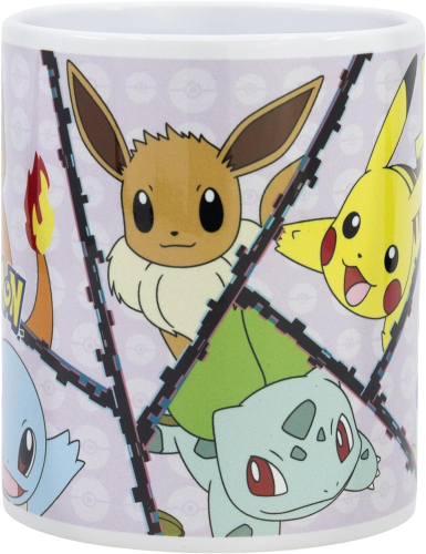 Caneca Cerâmica com Sublimação 325ml - Pokemon Distorsion