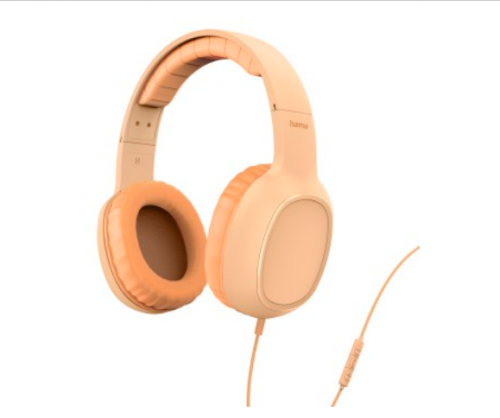 Hama Fun C Auriculares com Microfono - Laranja