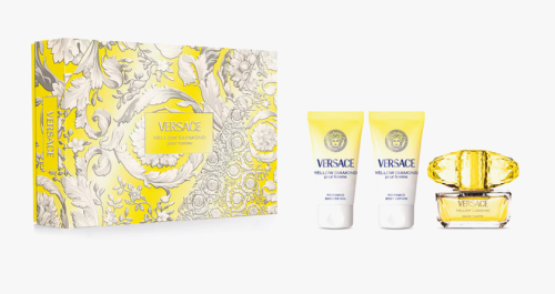 Versace Yellow Diamond Eau de Parfum 50ml Gel 50ml Bode lotion 50ml