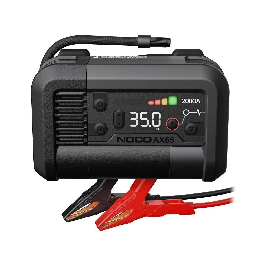 NOCO AX65 12V 2000A BOOST JUMP STARTER AND AIR COMPRESSOR