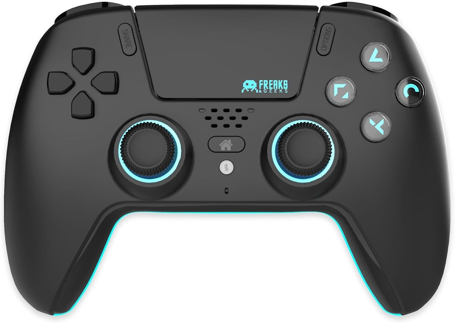 Comando Bluetooth LED PS5 Freaks &Geeks - Preto