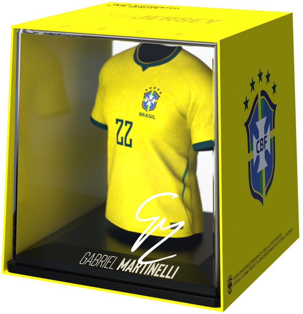 Figura My Jersey - Brasil:Gabriel Martinelli (Home 2026)