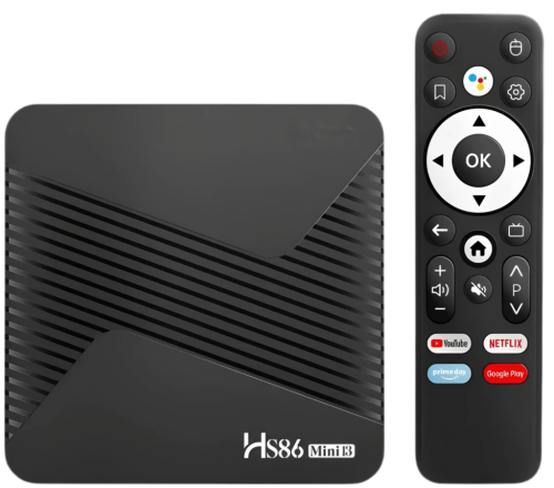 MINI13 HS86 2GB/16GB 8K Android 14 WiFi 6 Dual Band - Android Tv Box