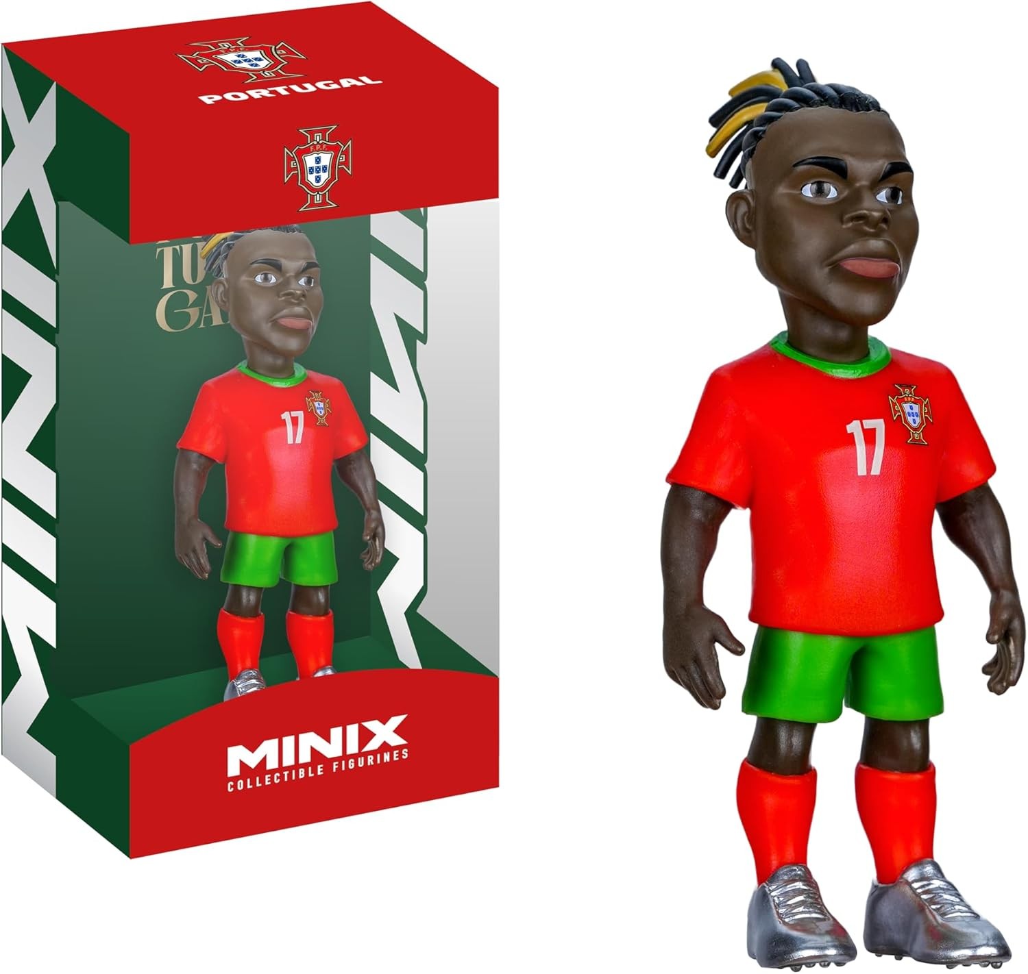 Figura MINIX Football Stars World Cup 139:Rafael Leão Portugal (7 cm)