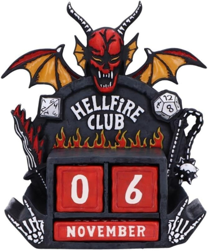 Calendário Perpétuo Nemesis Now:Stranger Things - Hellfire Club