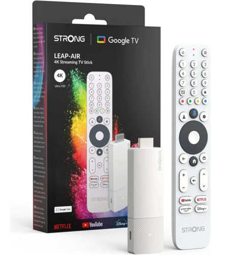 Strong LEAP-AIR Ultimate Google TV Streaming - Android Tv Stick