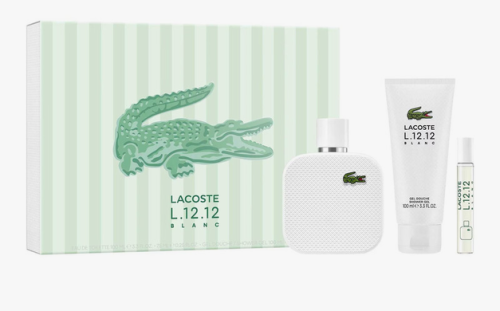 Lacoste Eau L12,12 Blanc Eau De Toilette 100ml Gel Ducha Miniatura