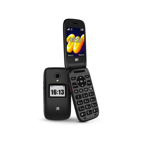 SPC 2346B Wild Star 4G Telemóvel 2.8"Circles FM Preto