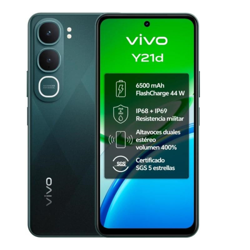 VIVO Y21d 4Gb(+4) 128Gb 6.68"IP69 Jade Green