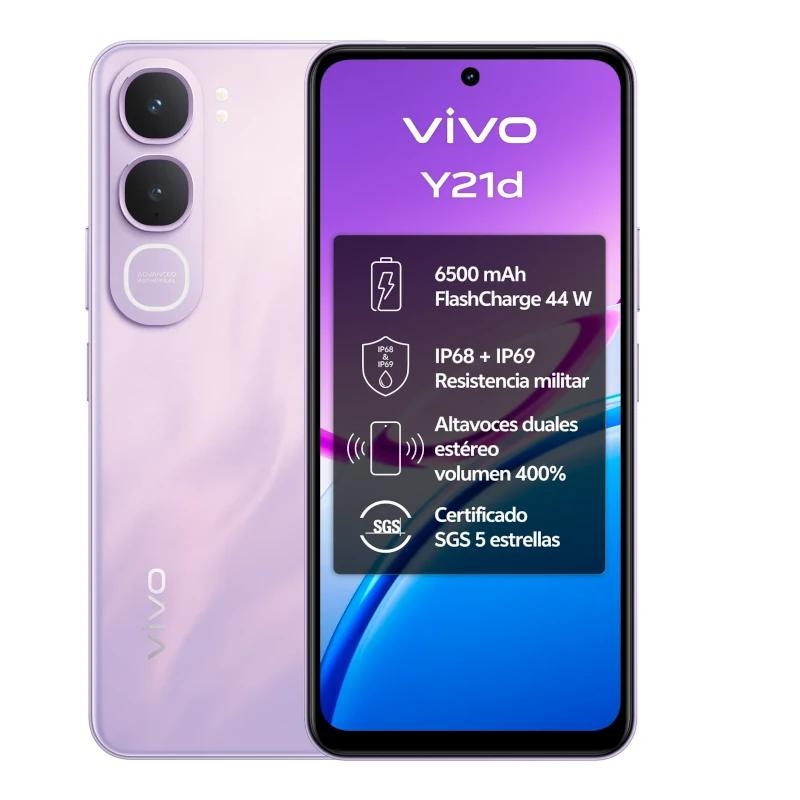 VIVO Y21d 4Gb(+4) 128Gb 6.68"IP69 Lavanda Purple