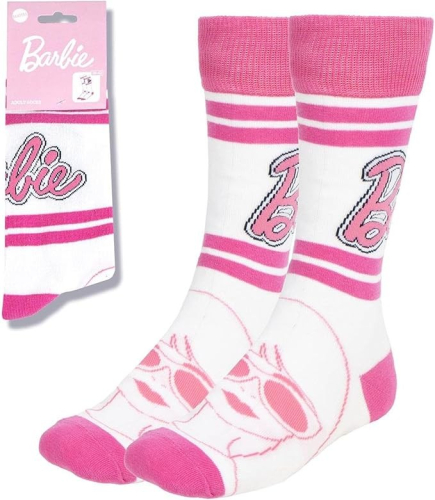 Meias Barbie Logo (Tamanho 36-43)