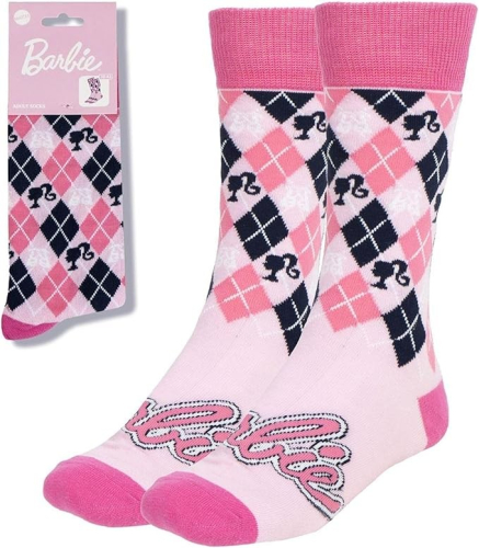 Meias Barbie Quadrados (Tamanho 36-43)