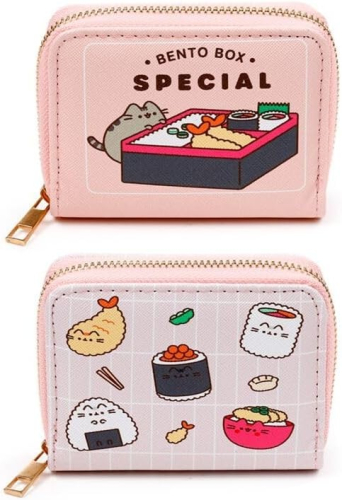 Carteira Pequena com Fecho:Pusheen The Cat - Sushi Club (Sortido)