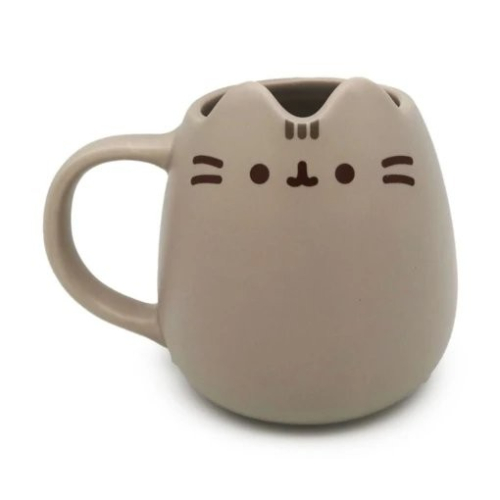 Caneca de Cerâmica em Forma de Gato:Pusheen