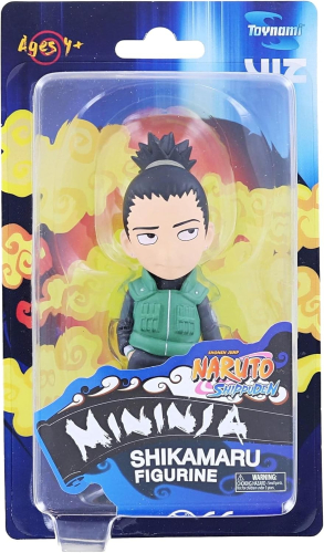 Figura Naruto Shippuden MiniNinja - Shikamaru Nara (10 cm)