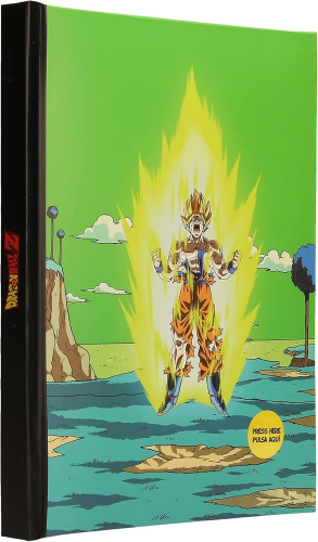 Caderno com Luz Dragon Ball Z - Batalha Final em Namek (SD Toys)