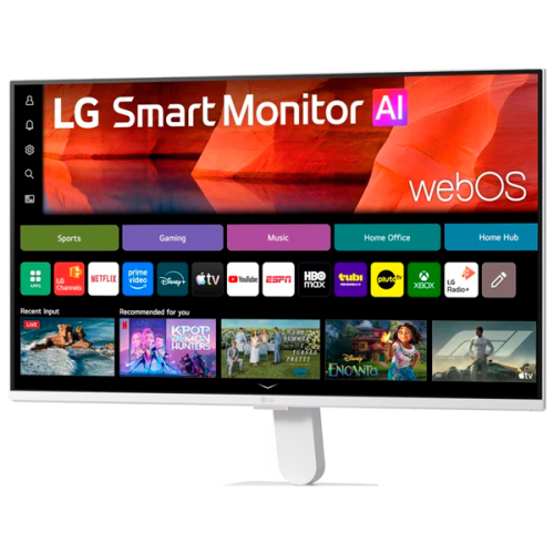 MONITOR LG IPS 27"FHD SMART MONITOR HDMI USB COLUNAS WEBOS 27U511SB-W
