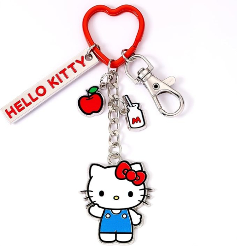 Porta-Chaves Hello Kitty - Com Charms