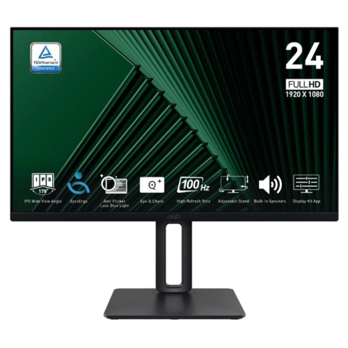 MSI MP245PG MONITOR 23.8"100h VGA HDMI DP MM AA