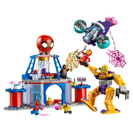 LEGO Marvel Spidey Equipa Spidey Quartel-General da Teia Giratória - 10794