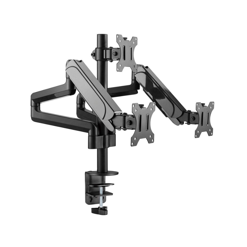 Suporte Parede Gembird Ajustável e extensivel para 3 Monitores até 27"6Kg