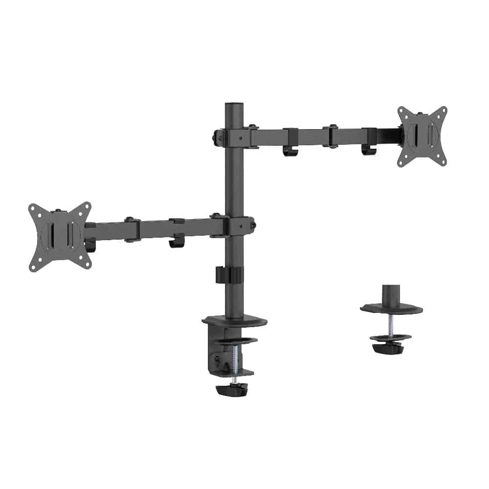 Suporte Parede Gembird Ajustável e extensivel para 2 Monitores até 32"8Kg