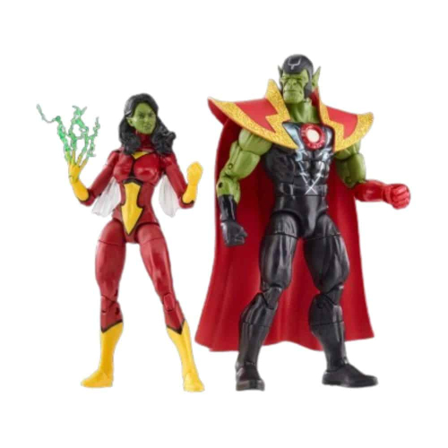 Figura Hasbro Queen &Super-Skrull - Marvel Legends