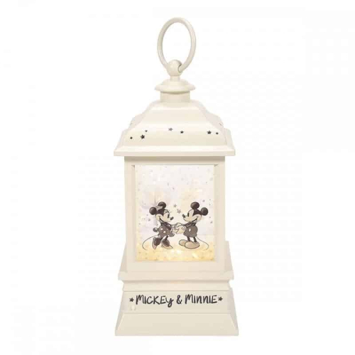 Figura Enesco! Mickey And Minnie Lantern Lamp - Disney