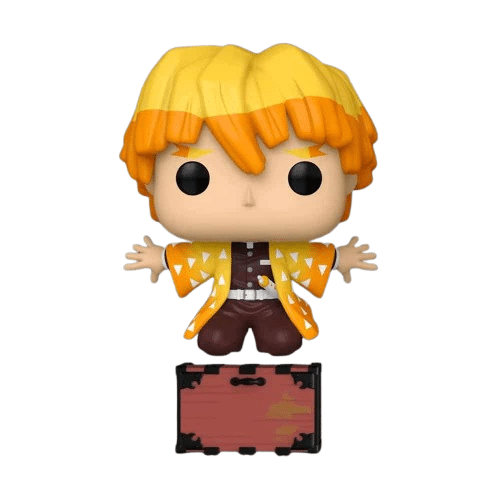 Funko Pop! Zenitsu Agatsuma with Box Exclusive - Demon Slayer
