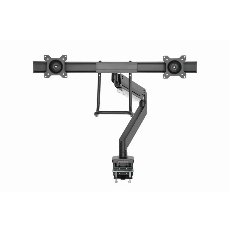 Suporte para 2 Monitores Gembird Ajustável e Inclinável até 32"e 8Kg