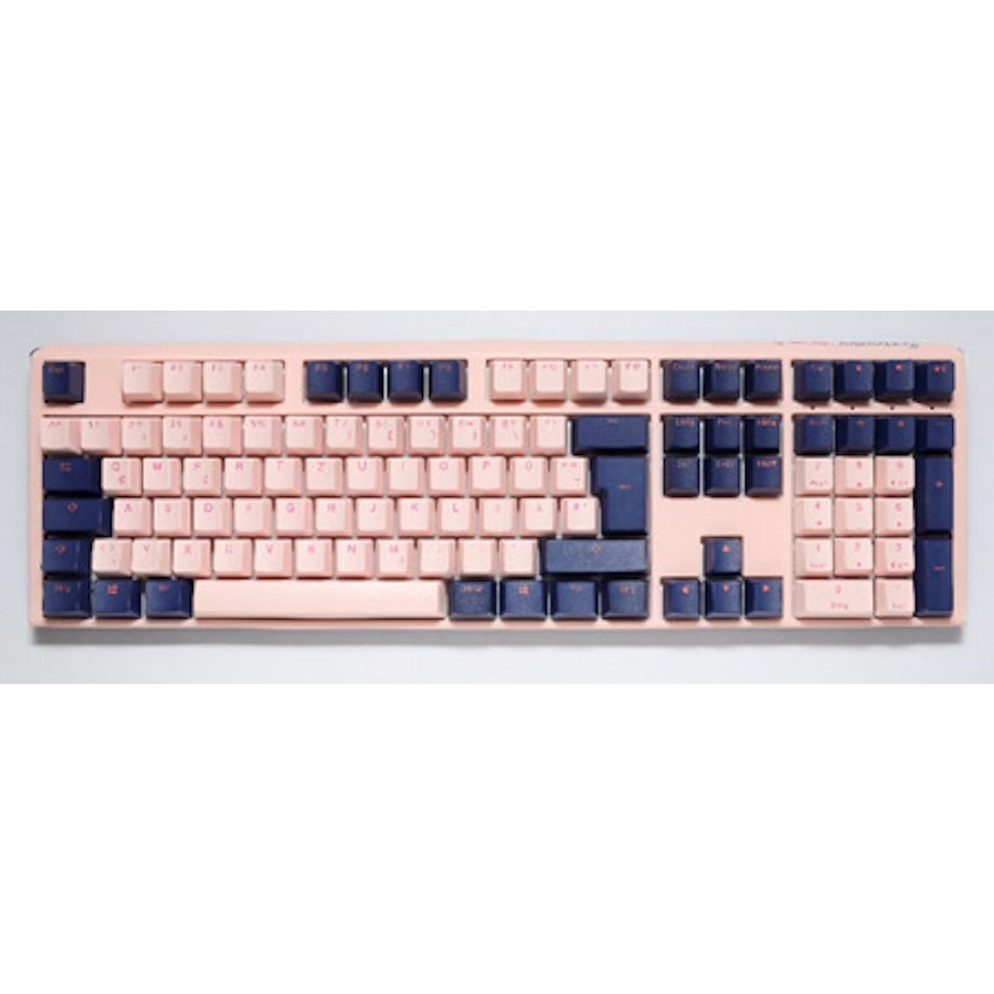 Conjunto de 109 Teclas + 10 Extra Ducky PBT Doubleshot Fuji