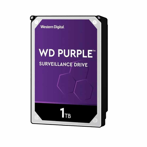 Disco Duro Western Digital WD Purple Surveillance 1TB 3.5"SATA III 64MB