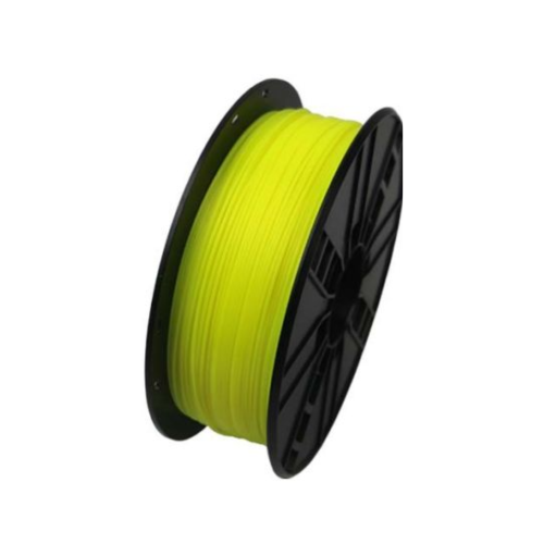 Filamento para Impressora 3D PLA 1.75mm 1Kg Cor Amarelo Florescente