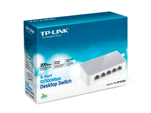 SWITCH TP-LINK SF1005D 5PORTAS 10/100MBITS